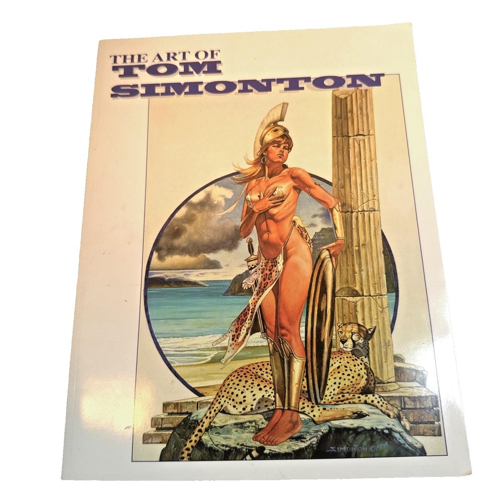 Amazon Women: The Art of Tom Simonton (1997 FantaCo) Art Book - Great Condition